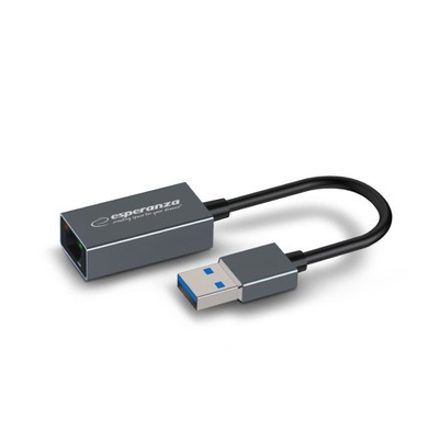 ADAPTER USB 3.0-RJ45 GIGABIT ETHERNET 1Gb