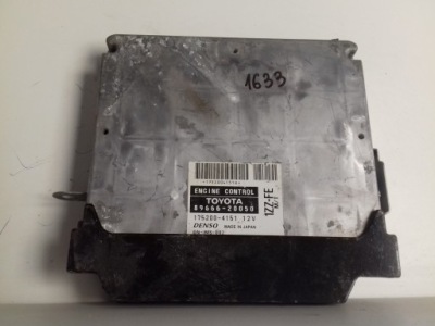 Бортовой компьютер набор toyota оригинальный номер 89666-20050, 175200-4151 фото №1