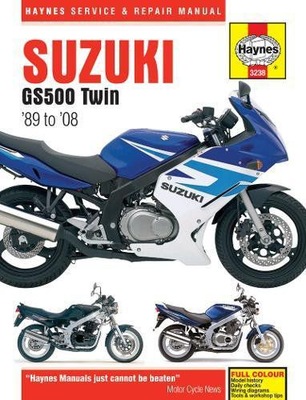 SUZUKI GS500 TWIN 1989 - 2008 (Haynes Service and 