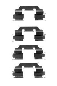 SET ASSEMBLY PADS MERCEDES VANEO 2002-2005  