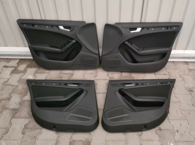 Audi a5 8t8 обшивка обивка дверь перед задний  sline фото №1