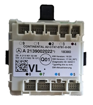 Модуль двері перед ліва mercedes wiele modeli фото №1