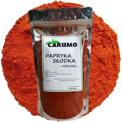 PAPRYKA SŁODKA czerwona mielona 250g