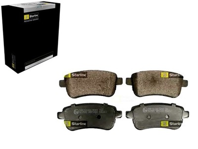 Тормозные колодки тормозные задняя renault grand scenic iii scen фото №1