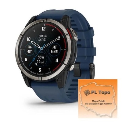 GARMIN QUATIX 7 SAPPHIRE GPS AMOLED Z MAPĄ PL TOPO