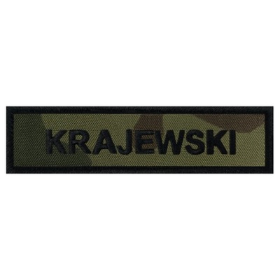 Naszywka nazwisko na goratex Name Patch