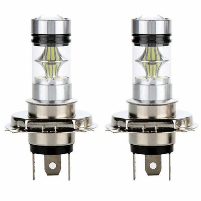 H4 DIODO LUMINOSO LED DE AUTOMÓVIL LUZ FAROS ANTINIEBLA 100W 2EL  