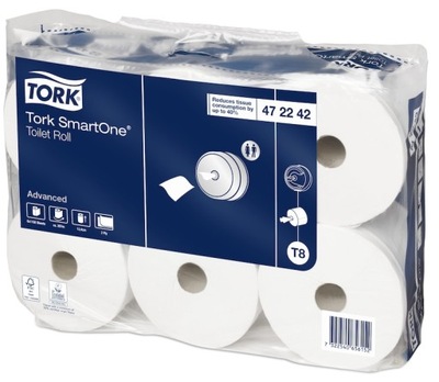 Papier toaletowy TORK Smart One T8 207m op. 6 rol