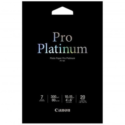 Canon Photo Paper Pro Platinu, PT-101, foto papier, połysk, 2768B013, biały