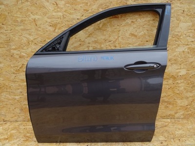 Alfa romeo stelvio двері ліва лівий перед передні фото №1