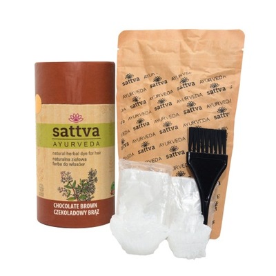 SATTVA HENNA CZEKOLADOWY BRĄZ 150g