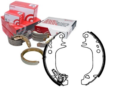 BREMBO SET PADS BRAKE 424100000000 9565 - milautoparts-fr.ukrlive.com