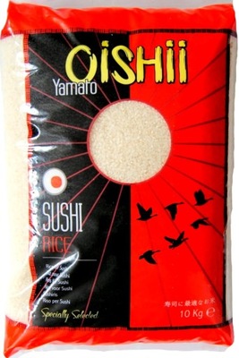 Ryż do Sushi OISHII YAMATO 10kg Oryginalny Sushi Rice 10 kg