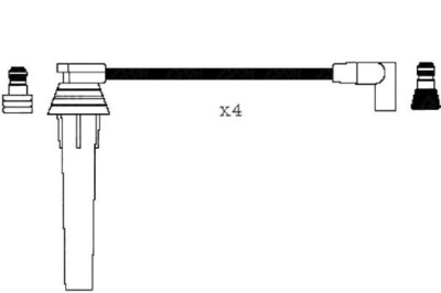 Набор трубопровод зажигания valeo 346185 фото №1