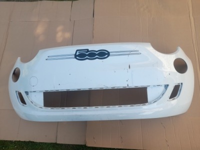 Бампер передний fiat 500 электрик фото №1