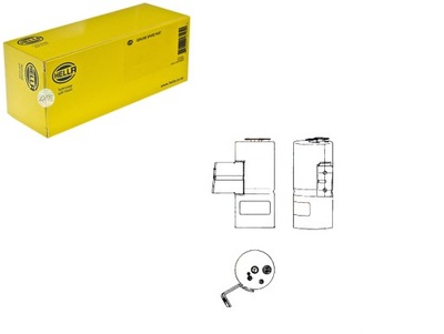 Осушувач кондиціонера hella 4397 7010758 b7708 фото №1