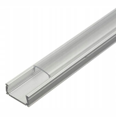 Profil aluminiowy MINILUX 1m anodowany do led