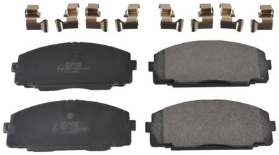 Гальмівні колодки гальмівні blue print adt342128 фото №1