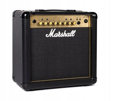 MARSHALL MG15FX GOLD WZMACNIACZ GITAROWY 15W Z EFEKTAMI