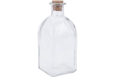 Butelka szklana z korkiem 250 ml