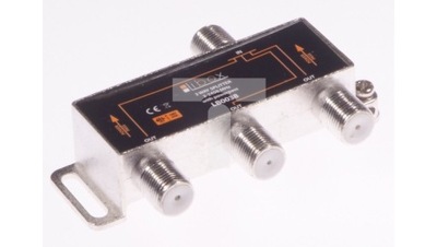 Rozdzielacz sygnału SAT splitter 1x F / 3x F Power Pass LB0038 LIBOX