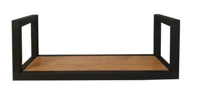PÓŁKA ŚCIENNA WISZĄCA LOFT 100 cm ALU Dąb Lancelot