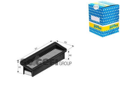 Фільтр повітря hyundai i10 purflux фото №1