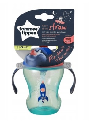 Tommee Tippee kubek niekapek ze słomką Boy „Easy Drink” 230ml