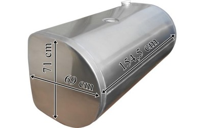 Бак топлива volvo fh fm renault magnum premium 610l 1530x690x710 фото №1