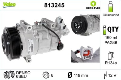 VALEO 813245 КОМПРЕСОР КОНДИЦІОНЕРА