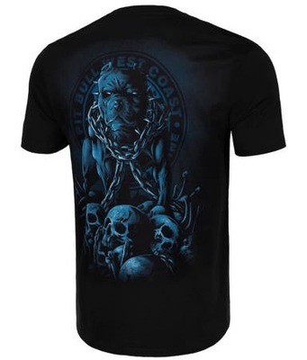 Koszulka t-shirt Pit Bull West Coast Skull Dog 23 r. S