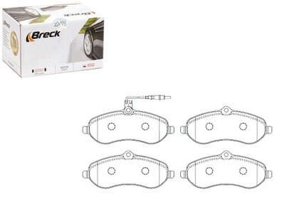 Комплект тормозных колодок тормозных breck 425365 425363 13 фото №1