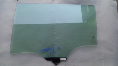 Стекло боковая левая задняя дверь kia sportage iv 18 фото №1