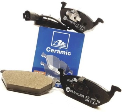 Ate керамический тормозные колодки перед seat altea toledo ii iii фото №1