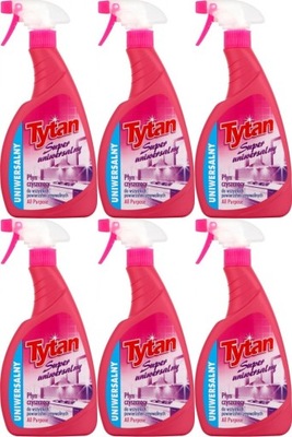Płyn do czyszczenia Tytan z rozpylaczem 0.5l x6