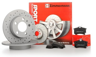 DISCOS ZAPATAS ZIMMERMANN SPORT PARTE TRASERA TOYOTA CH-R  