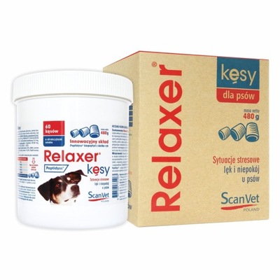 ScanVet Relaxer Kęsy 60 kęsów 480 g