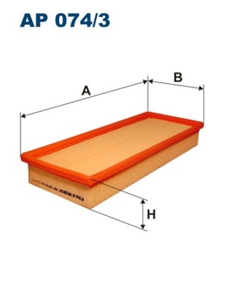 ФІЛЬТР ПОВІТРЯ ФІЛЬТРON AP 074/3