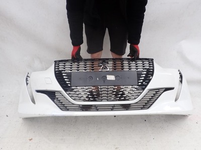 Peugeot 208 ii 2 19-23 бампер перед передний фото №1