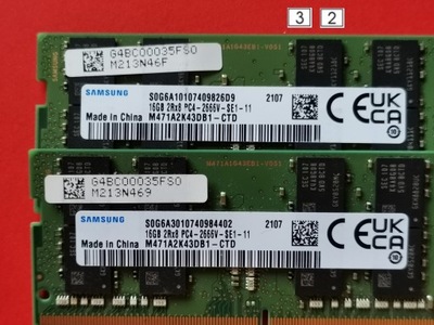 DDR4 32GB Samsung 2666v