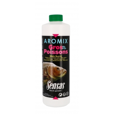 Sensas Aromix Gros Poissons Mais 500ml