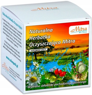 Mitra - NATURALNA HERBATKA OCZYSZCZAJĄCA SUPLEMENT DIETY 60g (30 saszetek)