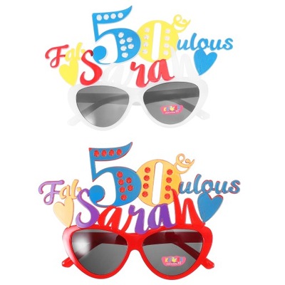 50th urodziny okulary Śmieszne okulary ramki