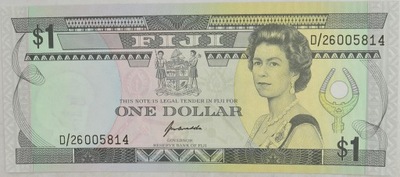 14.xx.Fiji, 1 Dolar 1993, P.89.a, St.1