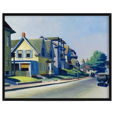 Edward Hopper Prosper Street Gloucester 40x50