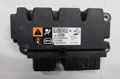 ASTRA K V MÓDULO SENSOR AIR BAG AIRBAG 13510398  