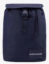 Calvin Klein Jeans LOGO TAPE FLAP BACKPACK - Pleca