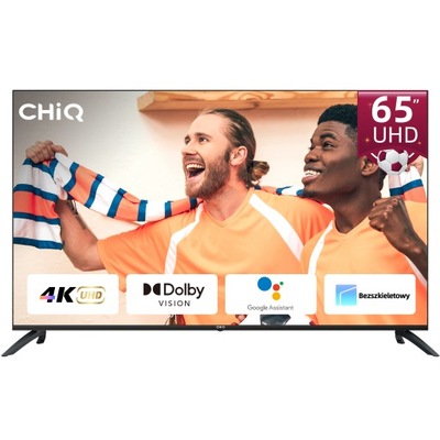Telewizor CHiQ 65" 4K UHD Smart TV Android11 FRAMELESS