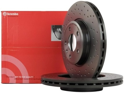 BREMBO DISCOS DE FRENADO PARTE DELANTERA 09.A820.1X  