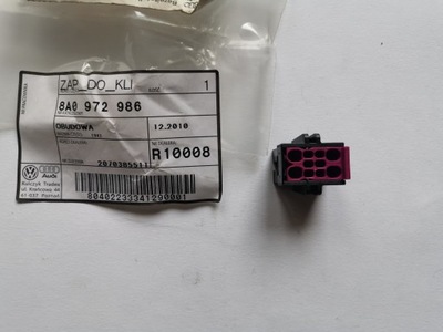 OPRAWA ФІШКИ STYK ПЛОСКИЙ AUDI VW SEAT 8A0972986